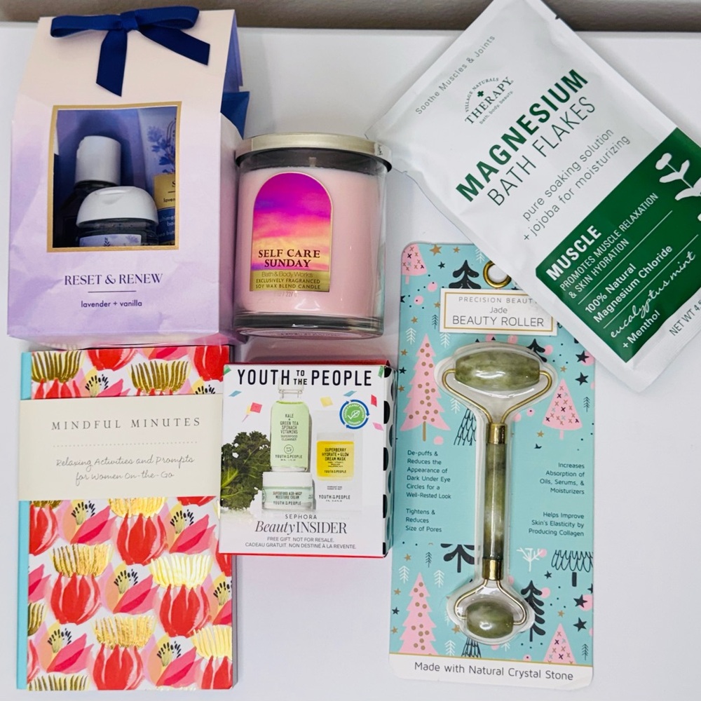 Bath and Body Youth for the People Self Care bundle